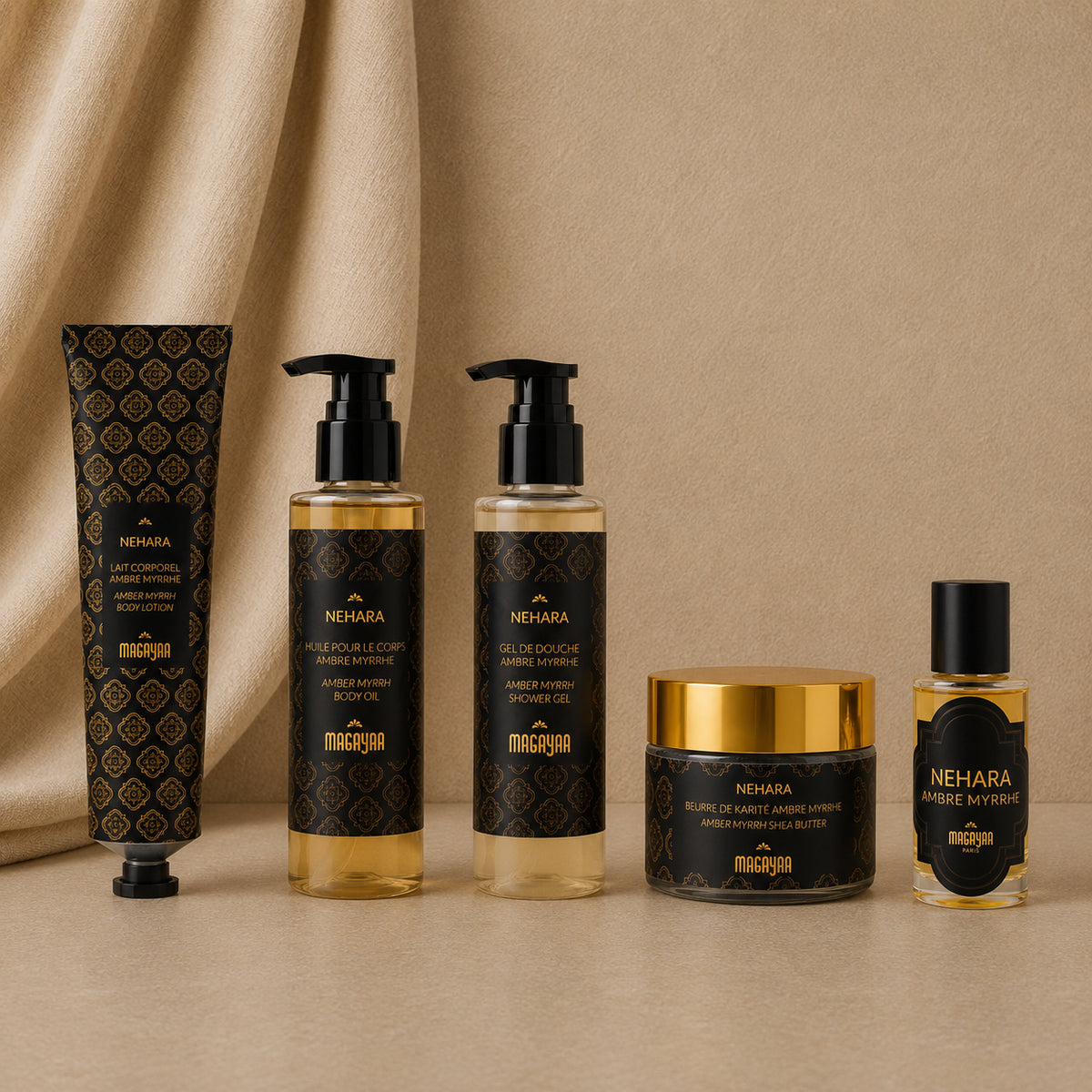 Gamme Nehara — Ambre & Myrrhe